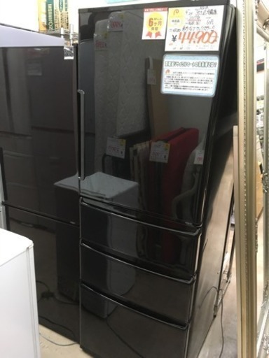 福岡 早良区 原 AQUA 355L冷蔵庫 2017年製 4ドア