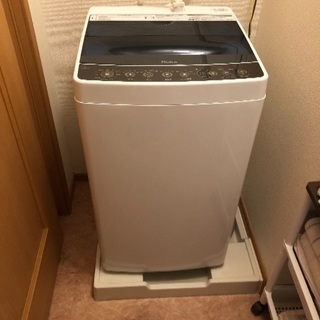 【お取引中】簡易乾燥付全自動洗濯機  4.5㎏ ハイアール JW...