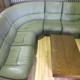 カリモクのソファーテーブルセット