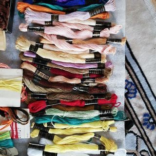 刺繍糸新品大量　　♥ 大幅値下げ　¥1980