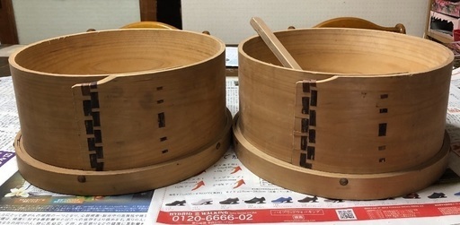 蒸し器（和蒸籠  檜 竹製品）