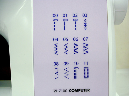 南12条店 ブラザー コンピューターミシン W-7100 CPS40/CPS41シリーズ