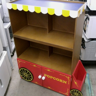 札幌 ディズニー ポップコーンワゴン 棚 収納家具 おもちゃ箱 ...