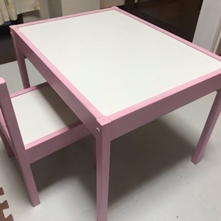 子供 テーブル椅子 IKEA