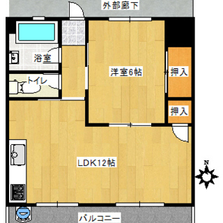 初期費用44500円で入居可能（５階部分） - 不動産