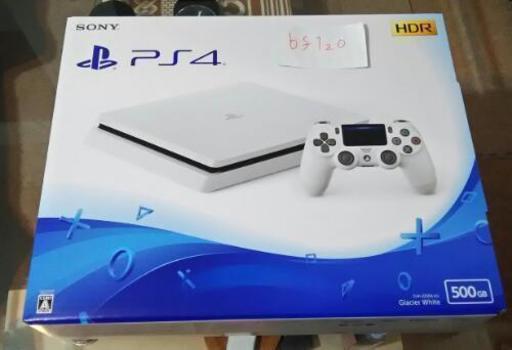 値下げ★新品未開封 PlayStation4 ソフト２本付き！保証付 ホワイト
