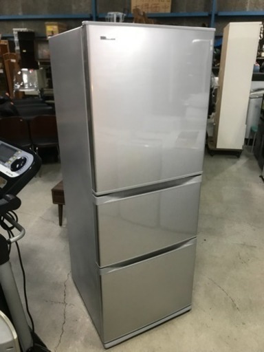 2017年製 中古美品！東芝 冷凍冷蔵庫 GR-H34S(S) 330L 自動製氷機付き