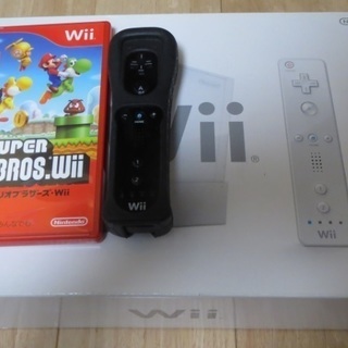 【取引中】Wii(白)本体、Wiiポイント、ソフト