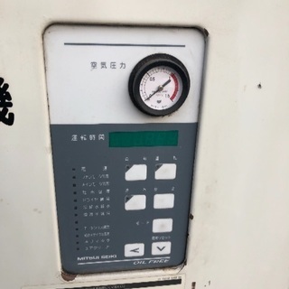 中古 三井精機エアーコンプレッサー