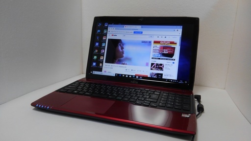 ☆サクサクSSD仕様・Office☆ルビーレッドの15.6インチノート☆ ⑱ www