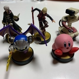 amiibo メタナイト カービィ ルフレ シュルク  ロボット