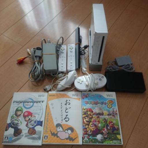 ３ＤＳＬＬとｗｉｉのセット ソフトおまけ付き