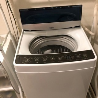 30日迄！送料無料☆Haier 5.5kg 洗濯機【JW-C55A-K】