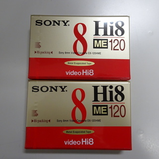 Sony Hi8 カセットテープお譲りします
