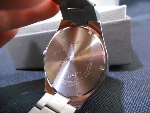 セイコー 電波時計 腕時計 クウォーツ SPIRIT ソーラー チタン V157 札幌市 白石区 東札幌