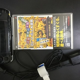 【値下げ】PSP 3000（？） 本体 中古、充電ケーブル付＋メ...