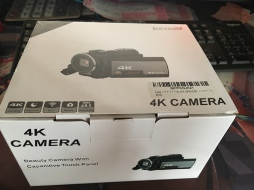 新品4k デジタルビデオカメラ 48MP WIFI機能 ３インチタッチパネル（改良版)