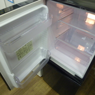 R 中古 SHARP ２ドア冷蔵庫 （137L・つけかえどっちもドア） SJ-14Y 2014年製