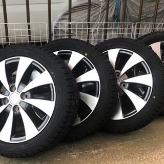 新品未使用スタッドレスタイヤ 165/55R15 中古純正ホイール付