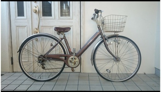 …売約…27インチ自転車⭐6段変速【点検・整備万全✨】