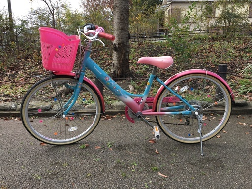 子供用自転車　22インチ　Panasonic　レインボーガールズ