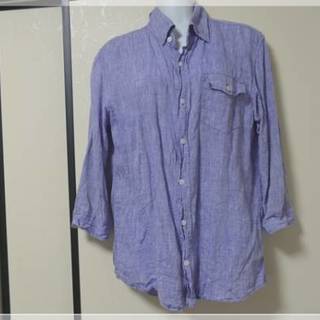 Da Na Vie ダーナヴィエ麻シャツ7分丈リネンシャツx2枚 Enq919 米野のシャツ メンズ の中古 古着あげます 譲ります ジモティーで不用品の処分