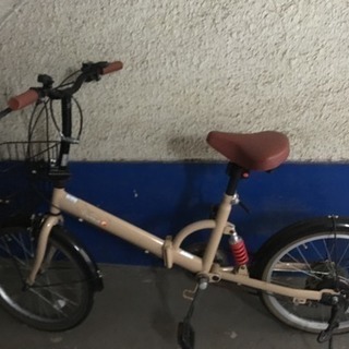 【超値下げ】折り畳み自転車（中古）