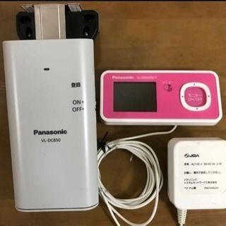 値下げ ワイヤレスドアカメラ「ドアモニ」ピンク Panasonic