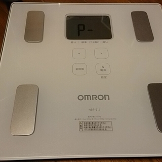 オムロンの体重計です