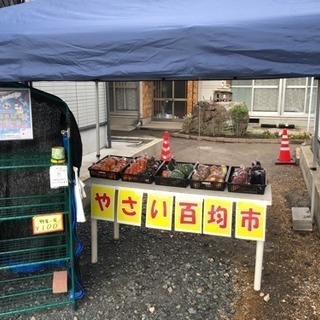 野菜販売100円市*\(^o^)/*