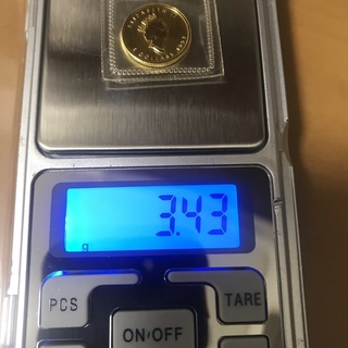 メイプルリーフ 金貨 1/10OZ CANADA カナダ 5ドル 1993年