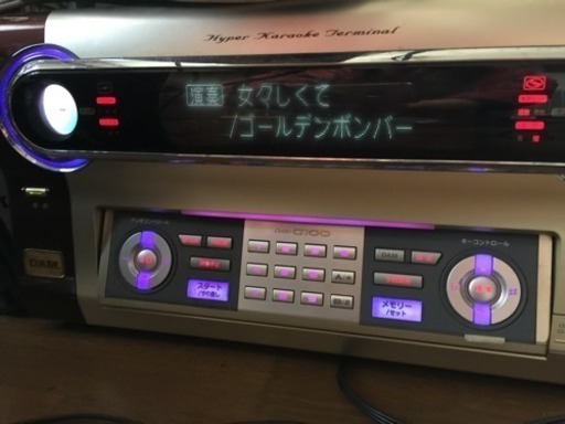 ☆家庭用 カラオケ DAM-G100 家庭用カラオケ 2分待+デンモク 演奏OK 