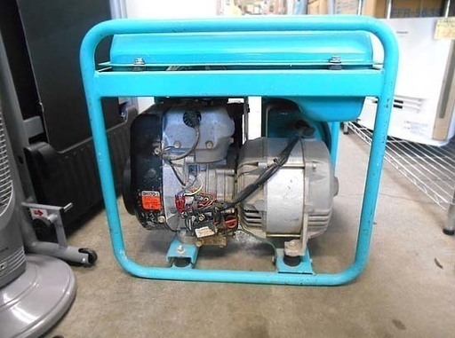 デンヨー 発電機 ニューパワー 2600 GA-2605 無鉛ガソリン 50Hz 100V