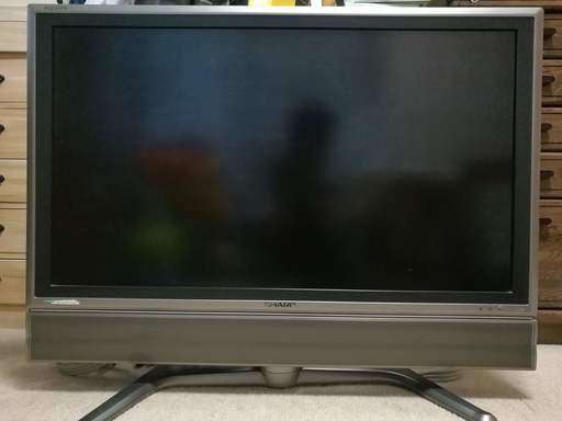 シャープ Aquos ３７型液晶テレビ Lc 37gd1 04年製 キャットラブ８８ 札幌のテレビ 液晶テレビ の中古あげます 譲ります ジモティーで不用品の処分