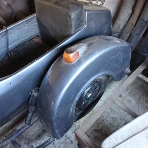 サイドカー 東海製 大型DX カー側ブレーキ付き Z1,Z2,FX他、同型