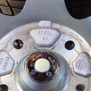 ありがとうございました★中古 17インチ アルミセット★14年ヨコハマ 215/55R17★17×7J 54 5穴★