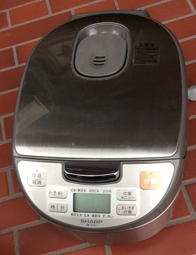 SHARP 炊飯器 KS-Z101 5.5合炊き 2013年製