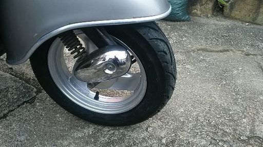 購入済み]絶好調！ヤマハ 2スト ビーノ バッテリー・前後のタイヤ新品