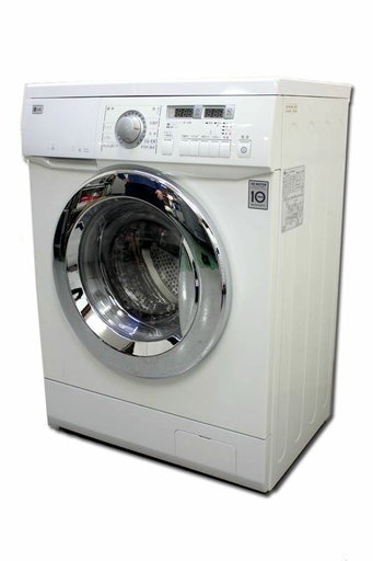 ドラム式洗濯乾燥機 LG WD-E52WP 10年製 洗5.2/乾2.6kg スリム コンパクトサイズ【管理番号E1577YO】