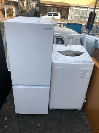 2点セット2018年製 冷蔵庫と洗濯機