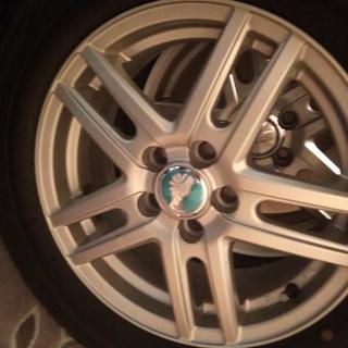 195 65R15　スタッドレスタイヤ　アルミホイール　4本組