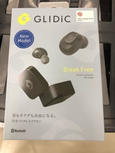 Bluetoothイヤホン GLIDiC 黒