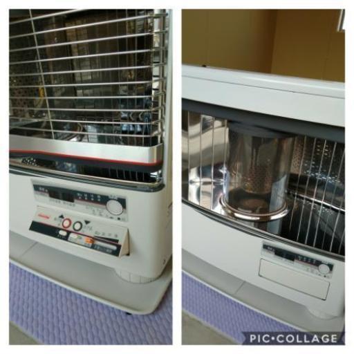 【商談中】ストーブ トヨトミ 煙突式 灯油タンク付き