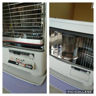 家電 【商談中】ストーブ トヨトミ 煙突式 灯油タンク付き