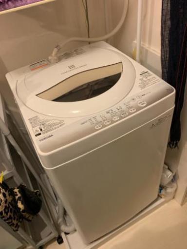交渉中 洗濯機 5キロ 東芝 2015年購入