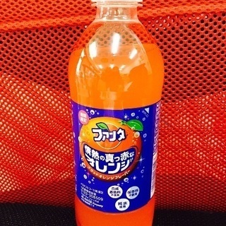 ファンタ情熱の真っ赤なオレンジ PET 490ml　 6本①