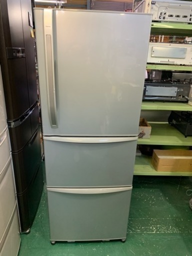 東芝 3ドア 冷蔵庫 2010年 GR-34ZW 339L 中古