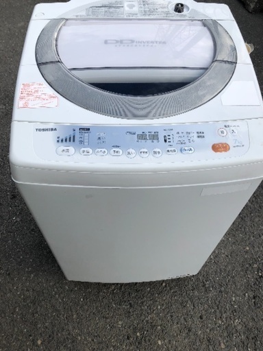 歳末洗濯機セール❺ 大きめの7㌔風乾燥洗濯機