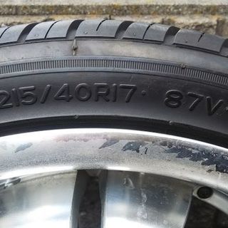 値下げしました！ 17インチ アルミ+スポーティーノーマルタイヤ