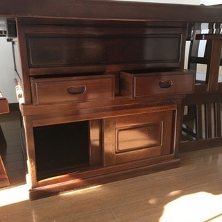 ダイニングテーブル 4人掛け 民芸家具 囲炉裏テーブル